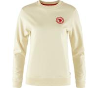 Fjällräven Damen 1960 Logo Badge Sweatshirt, Chalk White, XXS