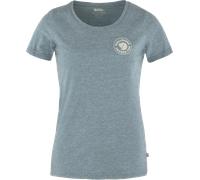 Fjällräven 1960 Logo Damen T-Shirt Indigo Blue-Melange S Indigo Blue-Melange S