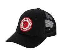 Fjallraven Fjällräven Unisex 1960 Logo Långtradarkeps Hat, Schwarz, S-M EU