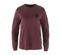 FJÄLLRÄVEN Damen Funktionsshirt 1960 Logo dunkelrot | XS