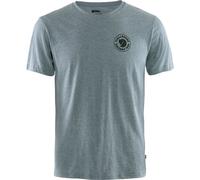 Fjällräven 1960 Logo T-Shirt Herren Kurzarmshirt uncle blue-melange Größe XL Farbgruppe blau blau Herren 60% Baumwolle, 40% Polyester
