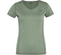 Fjällräven Damen Abisko Cool T-Shirt, Patina Green, S