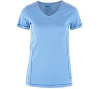 Fjällräven Abisko Cool Damen T-Shirt (Blau M Größe) Laufshirts