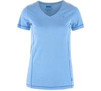 Fjällräven Abisko Cool Damen T-Shirts blau Größe XS Camping Hautfreundlich Lyocell (Tencel™)