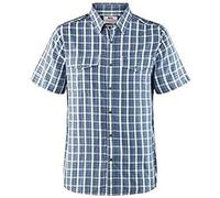 Fjällräven Abisko Cool Shirt Ss - Herren Kurzarmhemd,blau (uncle blue 520), XXL