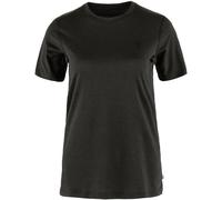 Fjällräven Abisko Day Hike Damen T-Shirts schwarz Größe XL Camping Atmungsaktiv