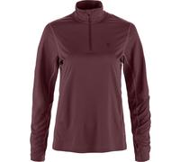 Fjällräven Abisko Day Hike Half Zip Damen Pullover lila Größe S Atmungsaktiv