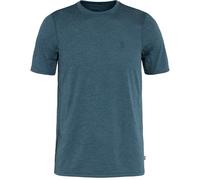 Fjällräven Kurzarm-T-Shirt Abisko Day Hike Indigo Blue Größe S