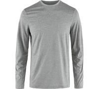 Fjällräven - Abisko Day Hike L/S - Longsleeve, Gr. L, grau (SharkGrey)
