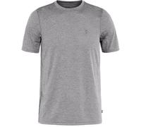 Fjällräven Abisko Day Hike Shortsleeve Herren Kurzarmshirt Funktionsshirt shark grey Größe L Farbgruppe grau grau Herren 100% Polyester