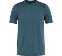 Fjällräven Abisko Day Hike Herren T-Shirts blau Größe XS Camping Atmungsaktiv