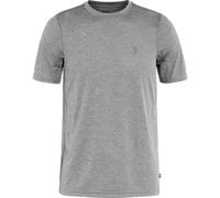 Fjällräven Abisko Day Hike Shortsleeve Herren Kurzarmshirt Funktionsshirt shark grey Größe XL Farbgruppe grau grau Herren 100% Polyester