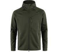 Fjällräven Abisko Grid Fleece Hoodie Men Deep Forest (Auslaufware) (S)