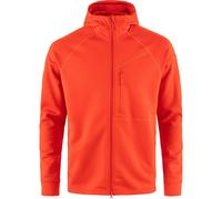 Fjällräven Abisko Grid Fleece Hoodie M flame orange (214) M