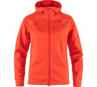 Fjällräven Abisko Grid Fleece Hoodie W flame orange (214) L