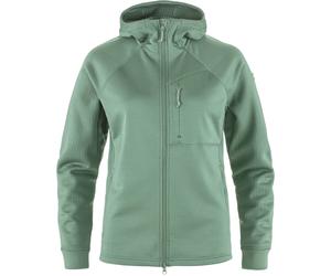 Fjällräven Abisko Grid Fleece Hoodie W für Damen 614 - Patina Green S