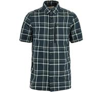 Fjällräven Abisko Hike Shirt SS M dark navy-chalk white (555-113) XS