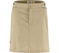 Fjällräven Abisko Hike Skort Damen Rock Hosenrock fossil Größe 38 Farbgruppe beige beige Damen Hauptmaterial: 65% Polyester, 35% Baumwolle | Innenmaterial: 92% Polyester, 8% Elasthan | Enthält nichtte