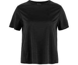 Fjällräven Abisko Lite Damen T-Shirts schwarz Größe XS Trekking Hautfreundlich