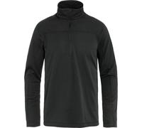 Fjällräven Herren Abisko Lite Fleece Half Zip Pullover (Größe XL, schwarz)