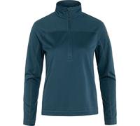 Fjällräven Damen Abisko Lite Fleece Half Zip Pullover (Größe L, blau)