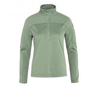 Fjällräven Abisko Lite Fleece Half Zip Women XS misty green