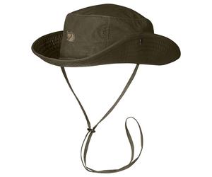 Fjällräven Abisko Summer Hat Outdoorhut Sommerhut dark olive Größe S Farbgruppe olive olive Damen 65% Polyester, 35% Baumwolle | Enthält nichttextile Teile tierischen Ursprungs