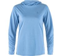 Fjällräven Damen Abisko Sun Hoodie (Größe XXS, blau)
