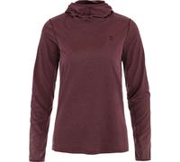 Fjällräven - Women's Abisko Sun-Hoodie - Funktionsshirt, Gr. M, rot (Port)