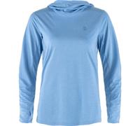 Fjällräven - Women's Abisko Sun-Hoodie - Funktionsshirt, Gr. XS, blau (Ultramarine)