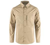 Fjällräven Abisko Trail Shirt LS M für Herren 118 - Fossil S