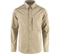 Fjällräven Abisko Trail Shirt Longsleeve Herren Langarmshirt fossil Größe M Farbgruppe beige beige Herren Hauptmaterial: 65% Polyester, 35% Baumwolle | Innenmaterial: 100% Polyester | Enthält nichttex