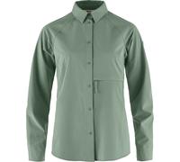 Fjällräven Damen Abisko Trekking Bluse (Größe S, gruen)