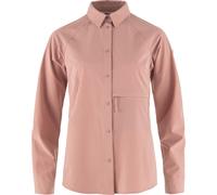 Fjall Raven - Chemise stretch en polyester recy bisko Trekking Shirt W Dusty Rose für Damen - Größe XS - Rosa Rosa XS