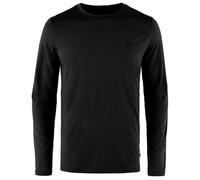 Fjällräven Herren Longsleeve Abisko Wool Schwarz Größe L