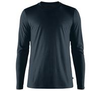 Fjällräven Herren Abisko Wool LS T-Shirt, Dark Navy, XL