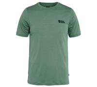 Fjällräven Herren Abisko Wool Logo T-Shirt (Größe L, gruen)