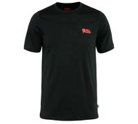 Fjällräven - Abisko Wool Logo S/S - Merinoshirt, Gr. L, schwarz (Black)