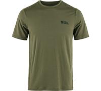 Fjällräven Fjällräven Men's Abisko Wool Logo Short Sleeve Laurel Green Laurel Green S