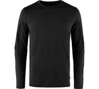 Fjällräven Herren Longsleeve Abisko Wool Schwarz Größe L