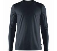 Fjällräven Herren Abisko Wool LS T-Shirt, Dark Navy, S