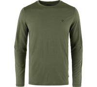 Fjällräven - Abisko Wool L/S - Longsleeve, Gr. L, oliv (LaurelGreen)