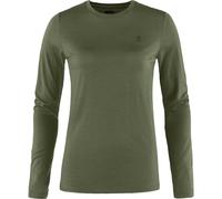 Fjällräven - Women's Abisko Wool L/S - Merinolongsleeve, Gr. XXS, oliv (LaurelGreen)
