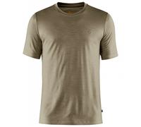 Fjällräven - Abisko Wool S/S - T-Shirt, Gr. XS, beige (LightOlive)