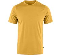 Fjällräven Herren T-Shirt Fjällräven Abisko Wool SS M Ochre M
