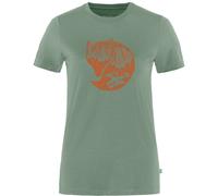 Fjällräven Abiskoool Fox Damen T-Shirts gruen Größe XXS Camping Hautfreundlich Merinowolle