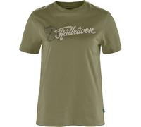 Fjällräven Archive Logo Damen T-Shirts oliv Größe L Atmungsaktiv