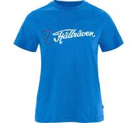 Fjällräven Damen Archive Logo T-Shirt (Größe M, blau)