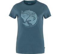 Fjällräven Arctic Fox Print Damenshirt indigo blue XS indigo blue XS