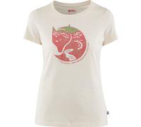 Fjällräven Damen Arctic Fox Print T-Shirt (Größe XS, weiss)